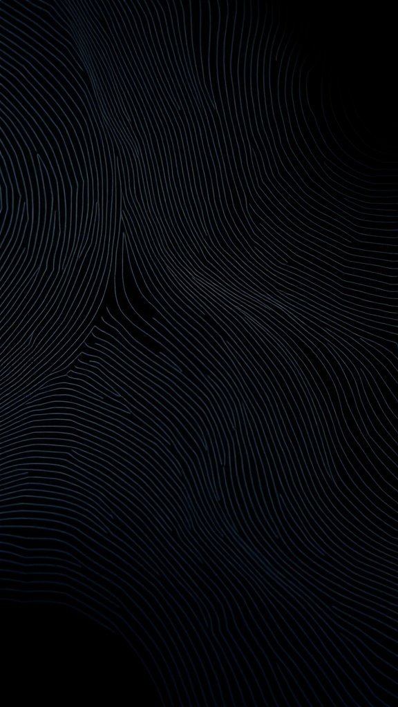 50 Stunning Black Wallpapers for a Chic Look Dark abstract lines on a black background, creating a sleek and modern wallpaper design.