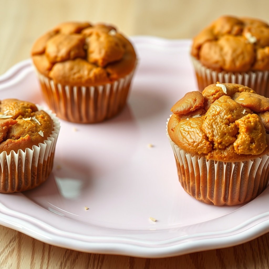 30 Delicious Pumpkin Muffin Recipes You Need to Try Delicious pumpkin muffins on a pink plate