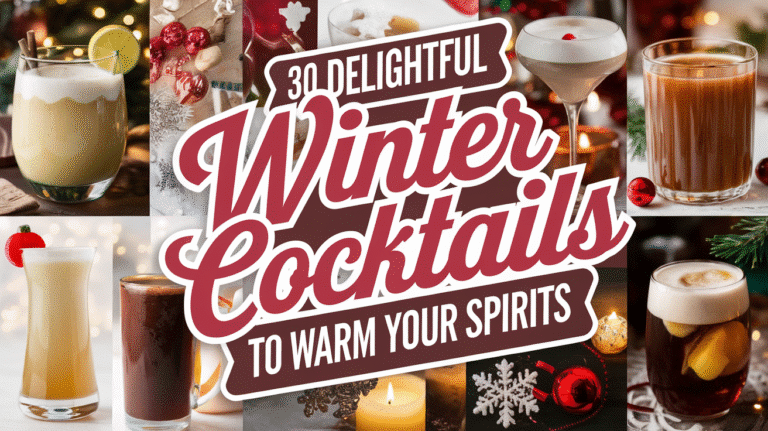 Winter Cocktails