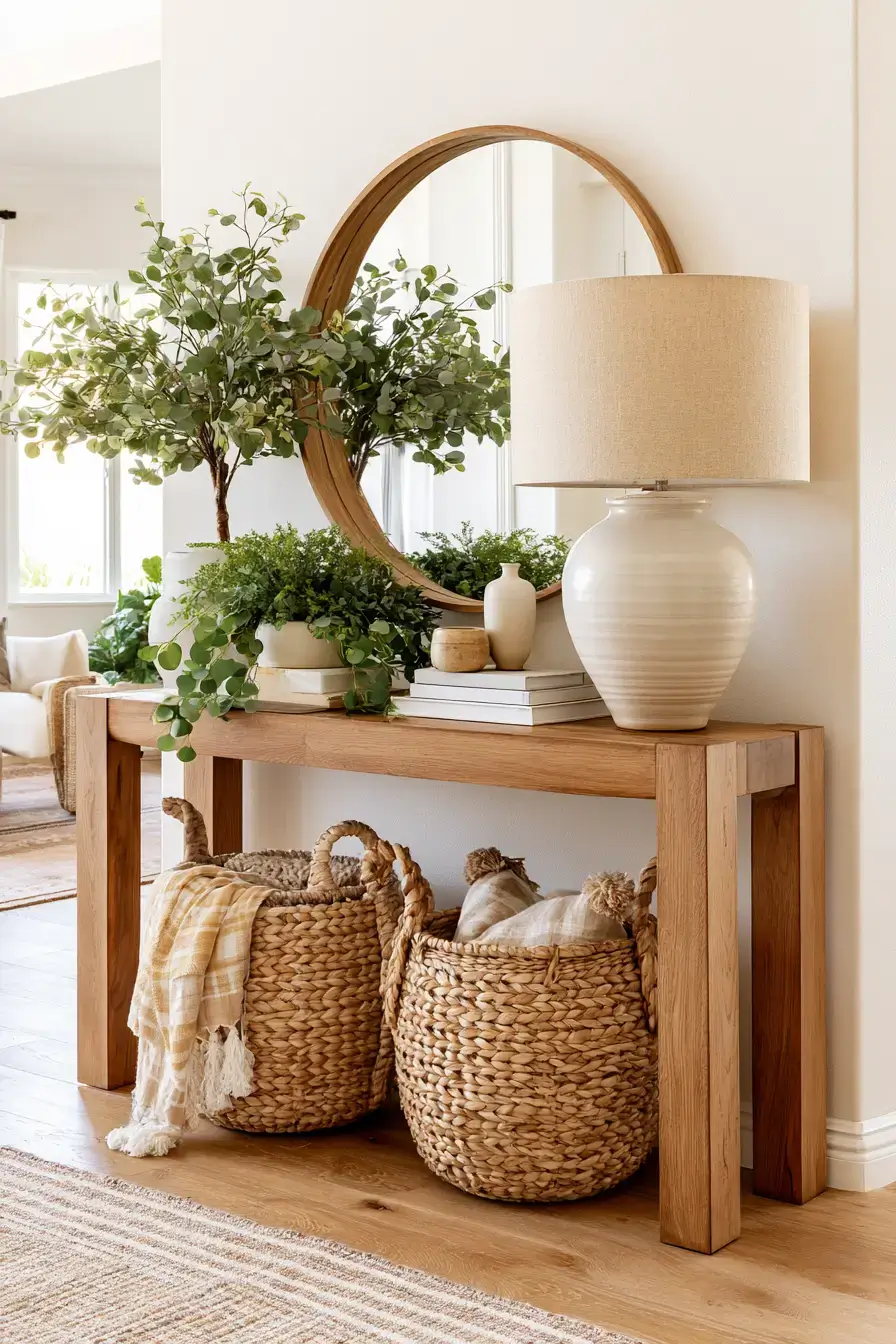 27 Entryway Console Table Ideas That Feel Inviting