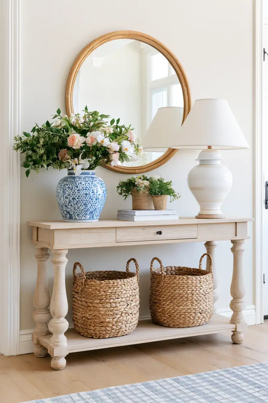 27 Entryway Console Table Ideas That Feel Inviting