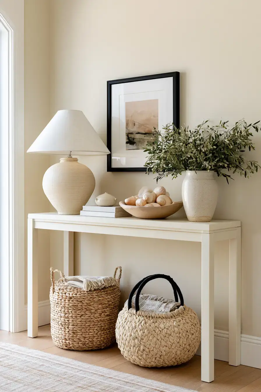 27 Entryway Console Table Ideas That Feel Inviting