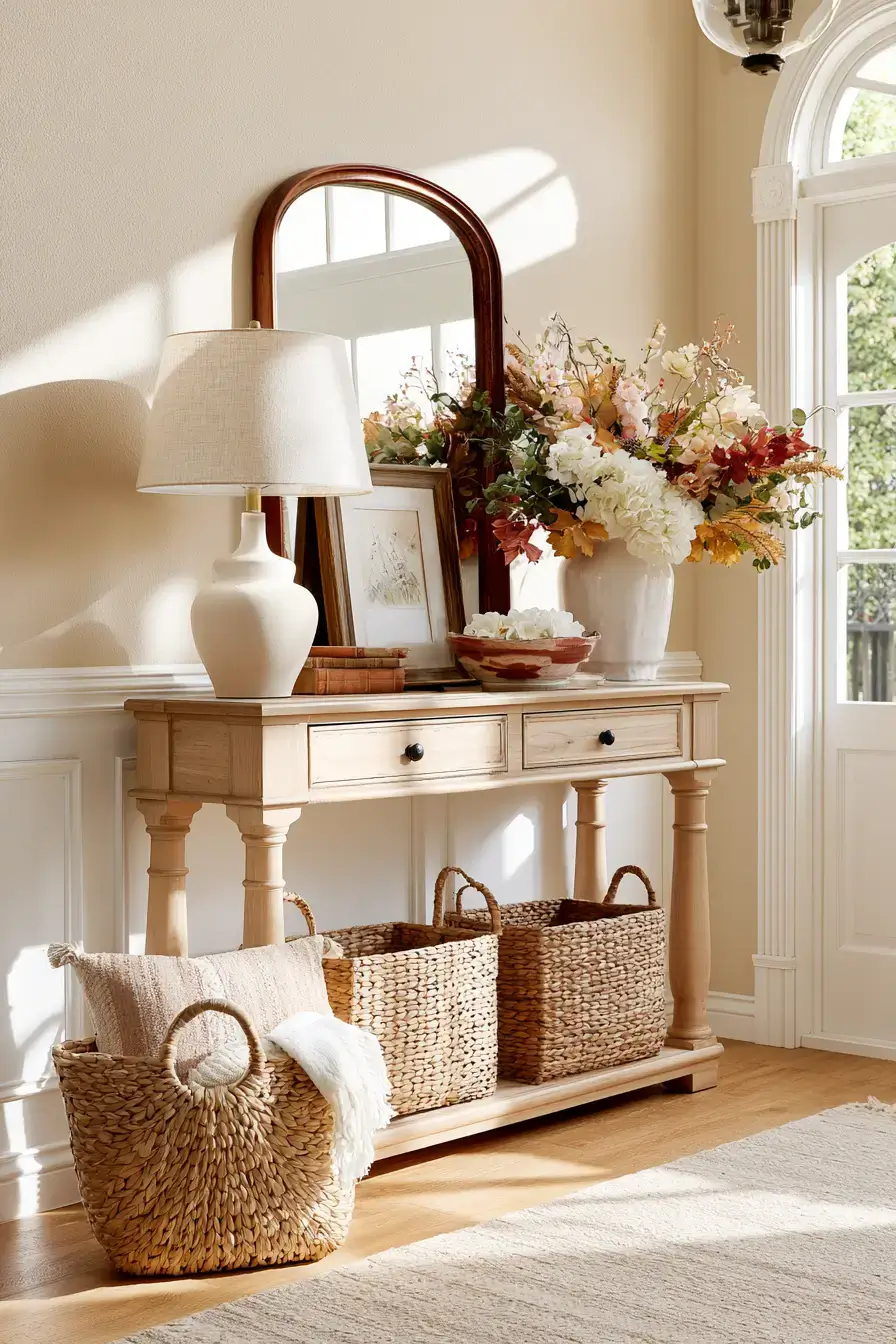 27 Entryway Console Table Ideas That Feel Inviting