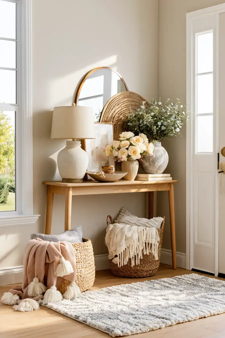 27 Entryway Console Table Ideas That Feel Inviting