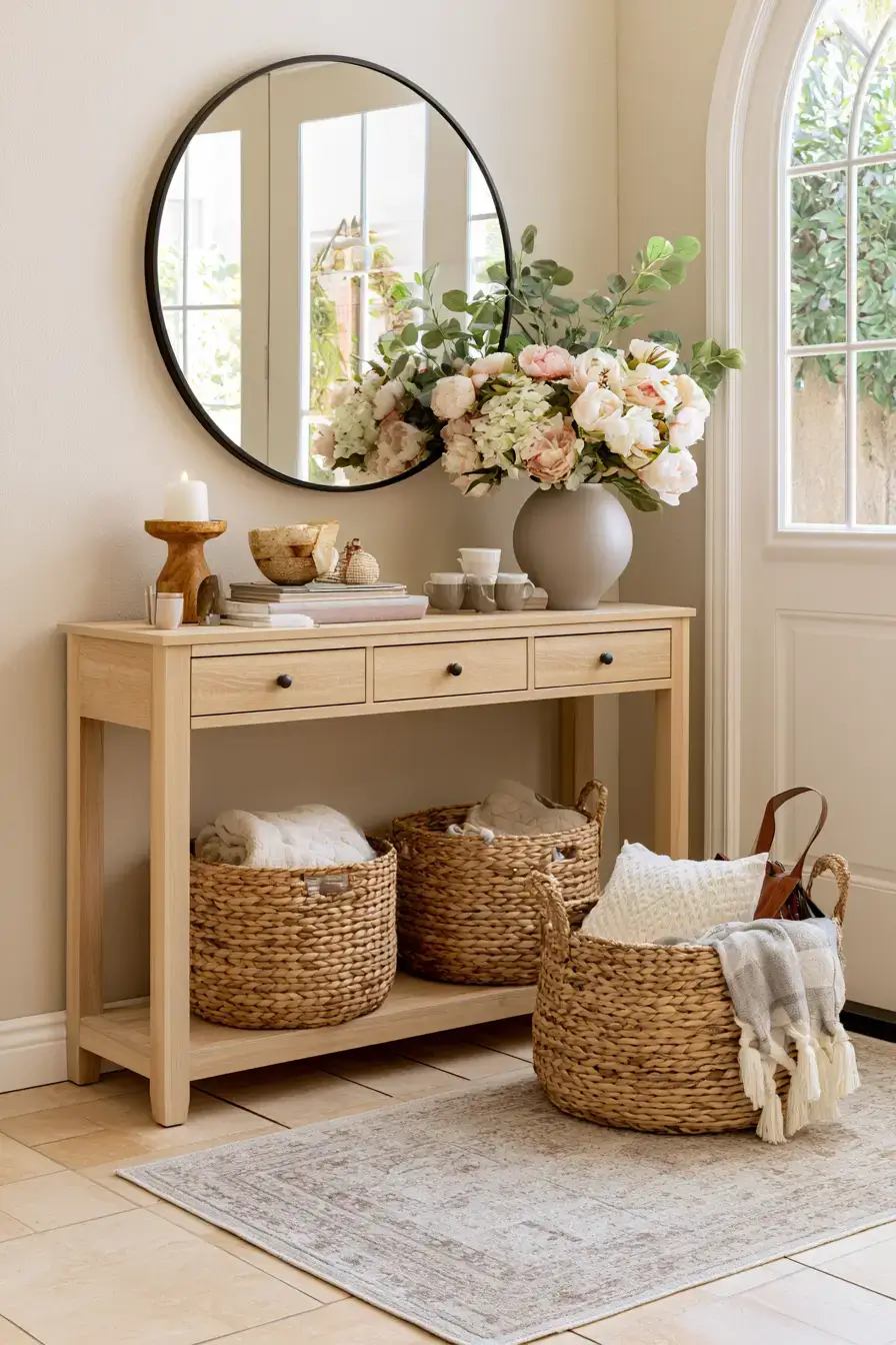 27 Entryway Console Table Ideas That Feel Inviting